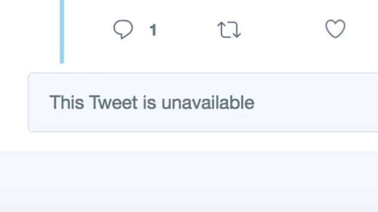 This Tweet is Unavailable: What Does it Mean and How to Fix it