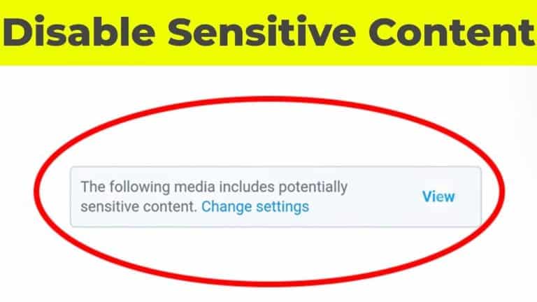 How to See Sensitive Content on Twitter