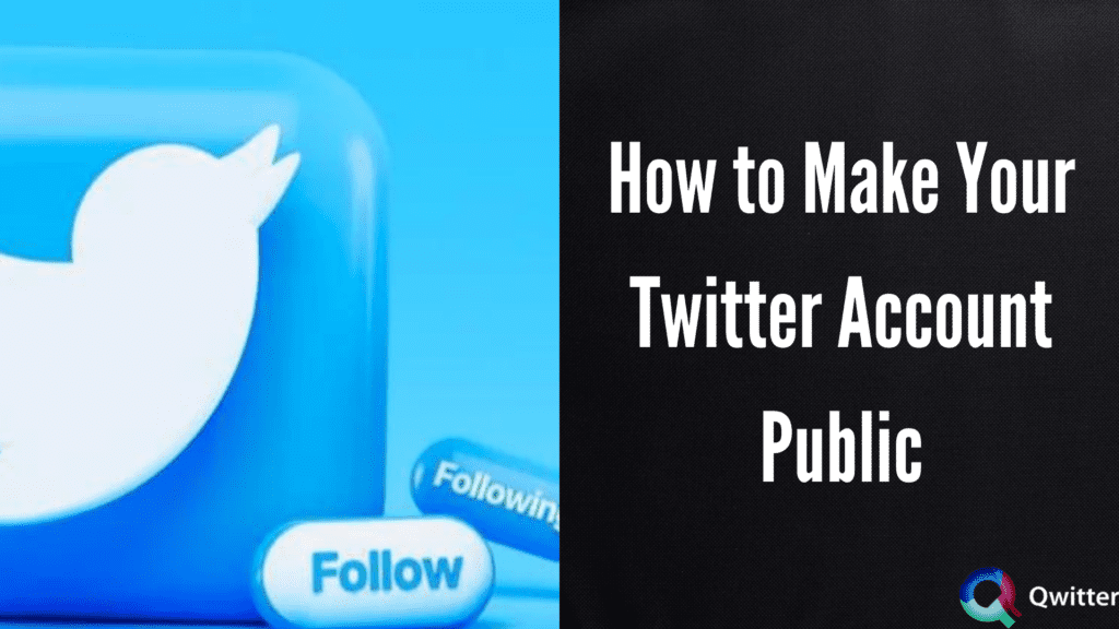 How to Make Your Twitter Account Public