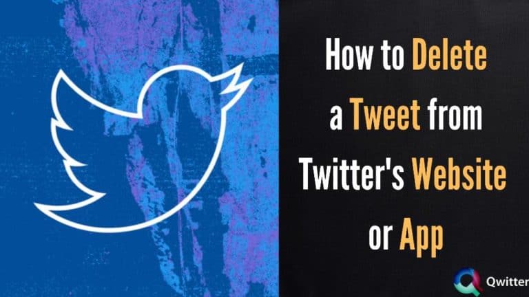 How to Delete a Tweet From Twitter’s Website or App