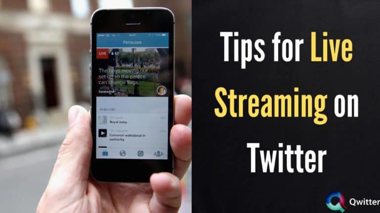 7 Tips for Live Streaming on Twitter