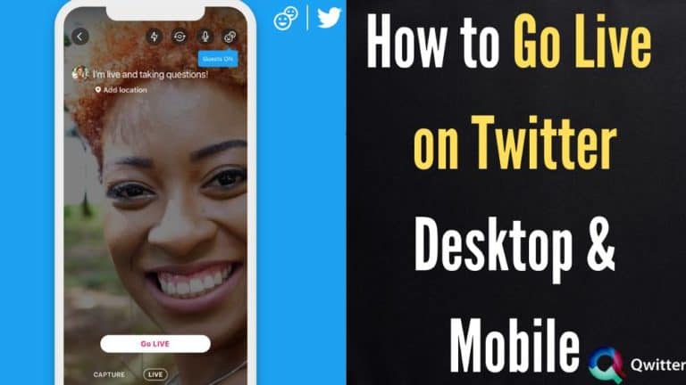 How to Go Live on Twitter on Desktop & Mobile