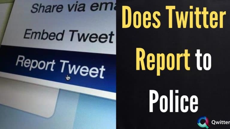 Does Twitter Report to Police