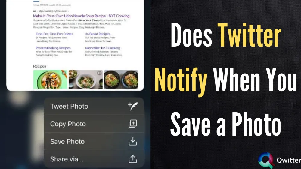 Does Twitter Notify When You Save a Photo?