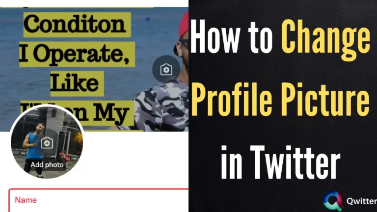 How to Change Profile Picture on Twitter