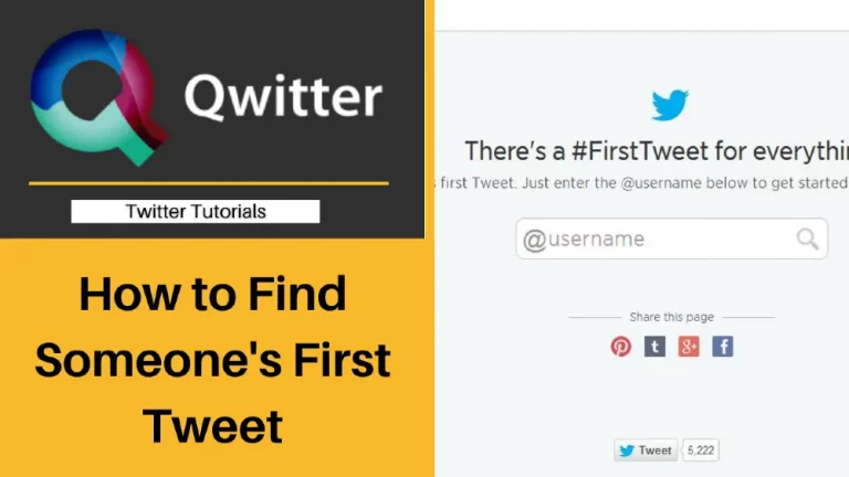 How to Find Someone’s First Tweet