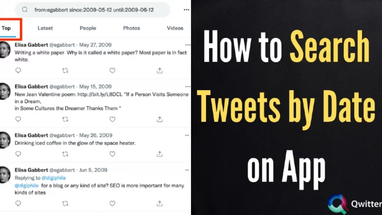 How to Search Tweets by Date on App