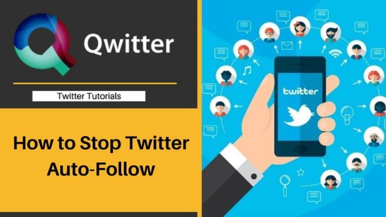 How to Stop Twitter Auto-Follow