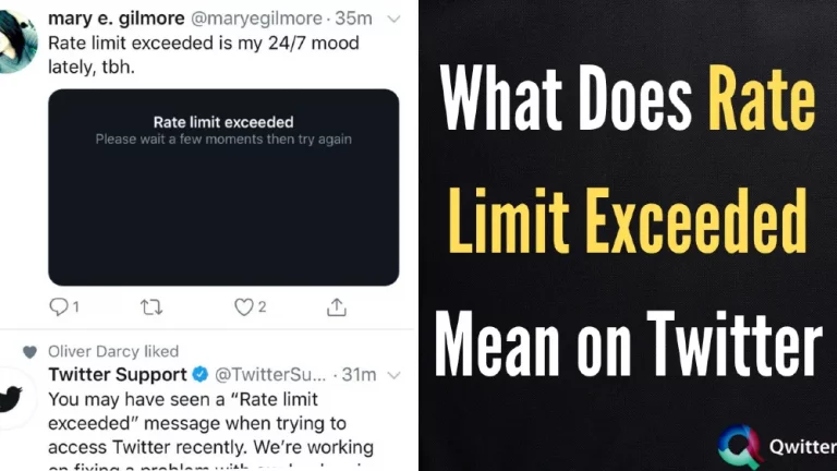 Rate Limit Exceeded Twitter – What Does that Mean?