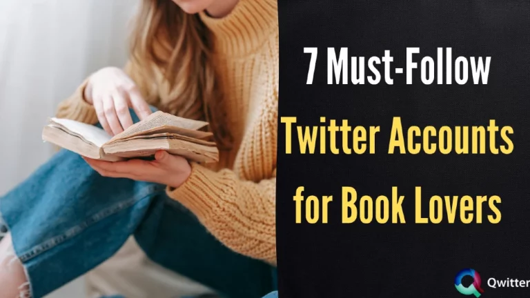 7 Must-Follow Twitter Accounts for Book Lovers