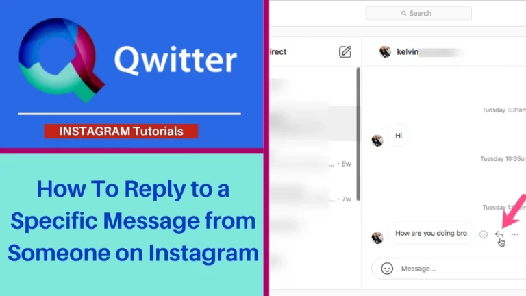 How To Reply to a Specific Message on Instagram