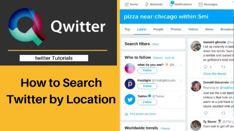 How to Search Twitter by Location