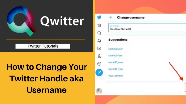 How to Change Your Twitter Handle aka Username