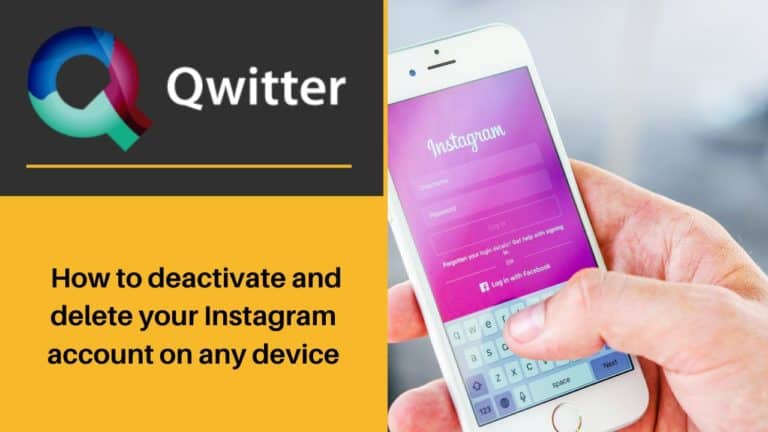 How to Deactivate and Delete your Instagram account on any device